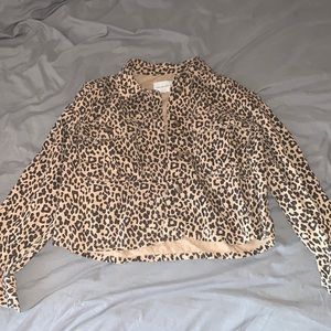 American eagle button down jacket